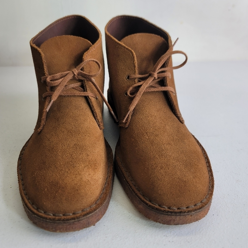 Clarks Brown Suede Ankle Boots